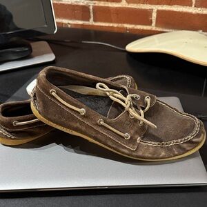 Sperry Top-Sider Brown Suede Sz. 10.5